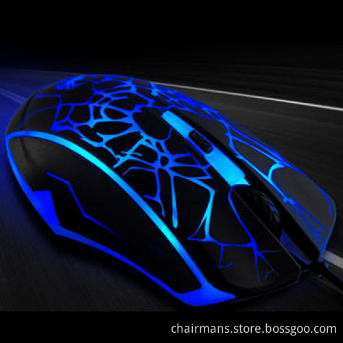6-button LED Optical USB Wired Gaming Mouse